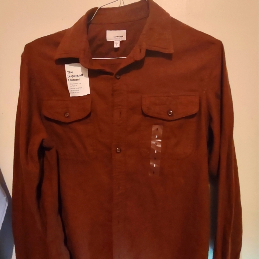Men's long sleeve super soft flannel